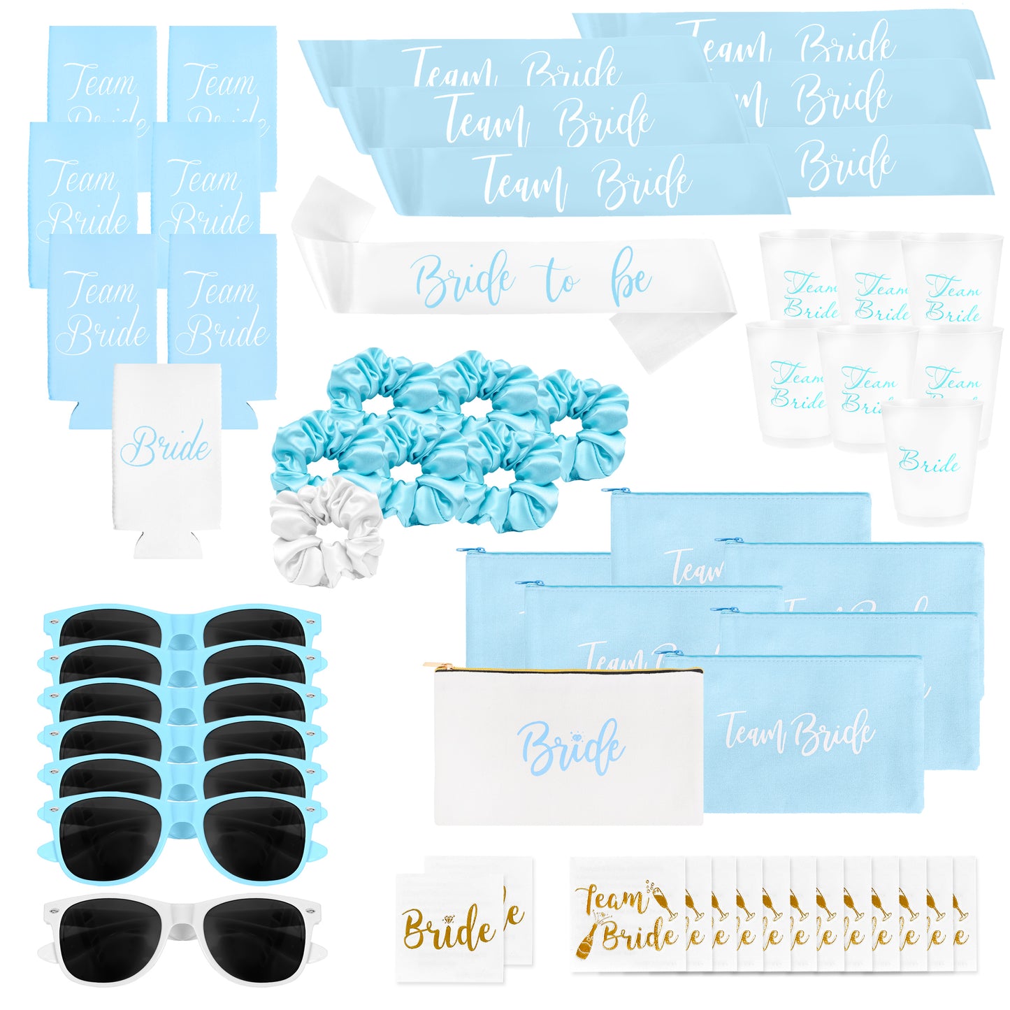 56-Piece Bachelorette Party Favors Set