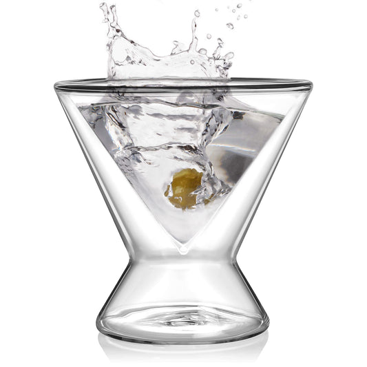 Double Walled Martini Glasses (Set of 2)