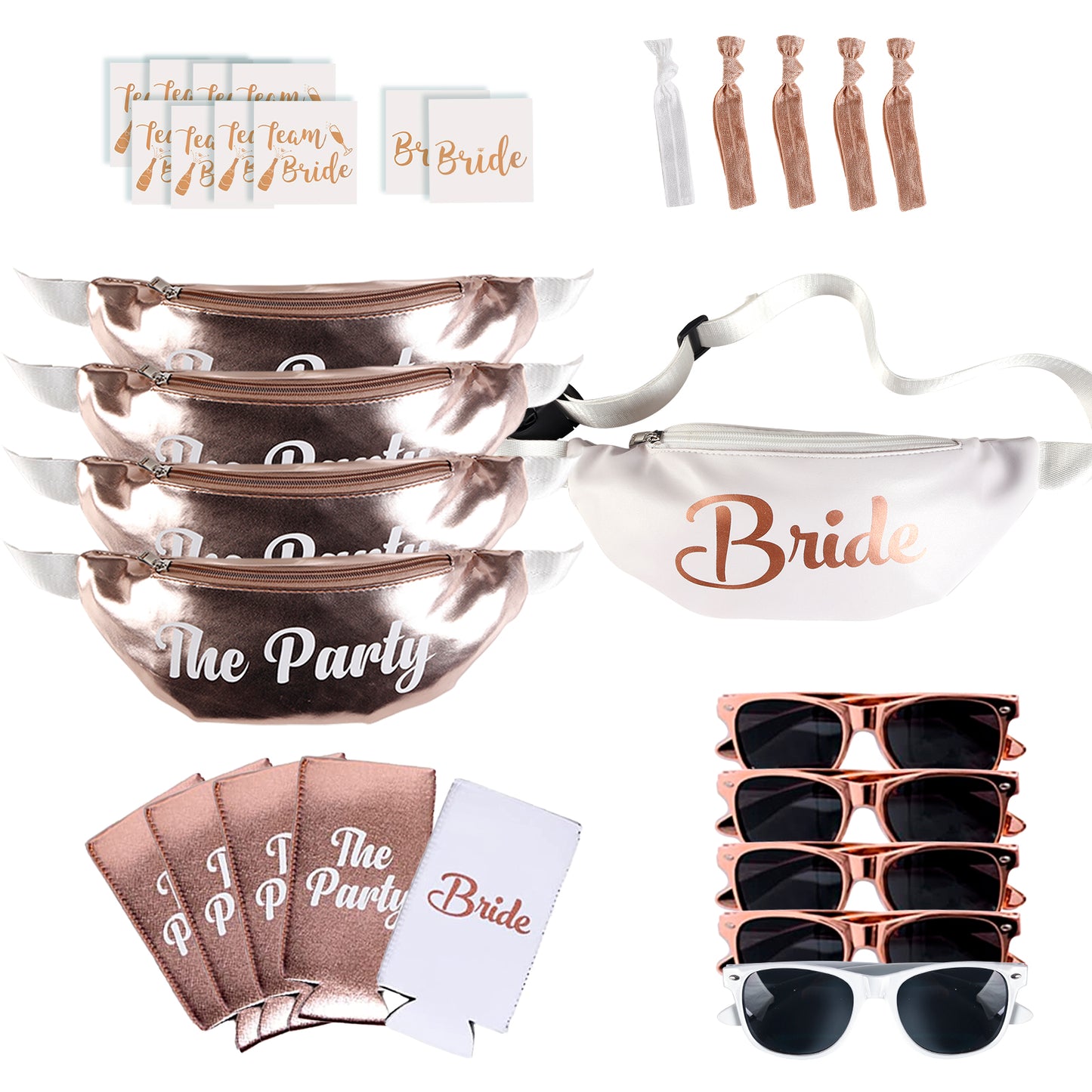 30-pc Bachelorette Fanny Packs Set