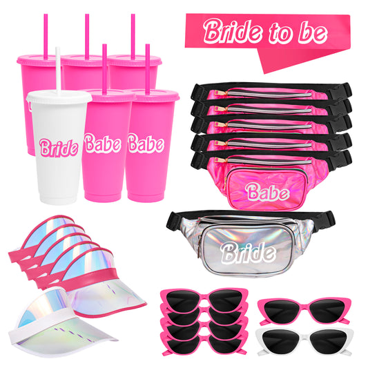Hot Pink 25-pc Bach Set